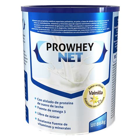 Prowhey Net Polvo Vainilla Lata X Gr Los Expertos En Ahorro Cruz