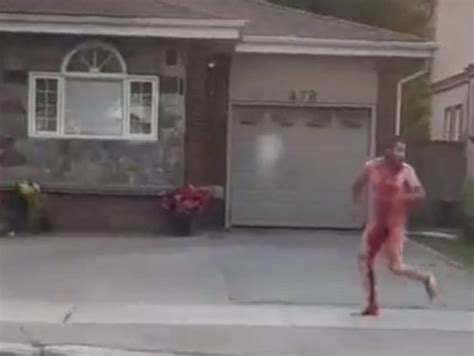 Video Shows Naked Man Covered In Blood Fleeing Assailant Flipboard