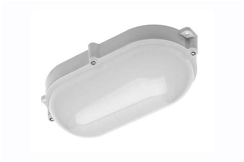 Gtv Lighting Plafonnier Ovale Luxia 21 X 12 Cm 700 Lumens Ip 65