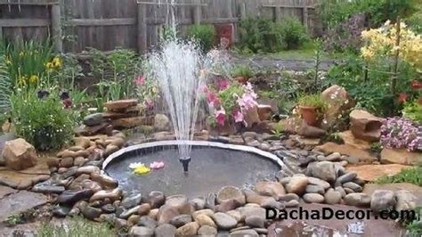 Маленький фонтан из покрышки своими руками. 8 идей