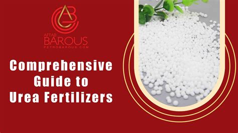 Comprehensive Guide To Urea Fertilizers Types Characteristics And