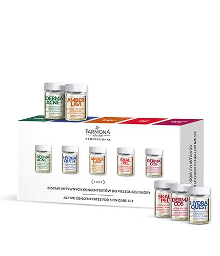 Farmona Professional Set of Active Face Concentrates All Skin Types 10 ...
