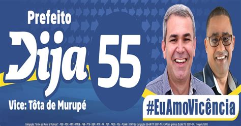 BLOG DO DJALMA LOPES CANDIDATOS A PREFEITO E VICE DIJA PSD E TÔTA