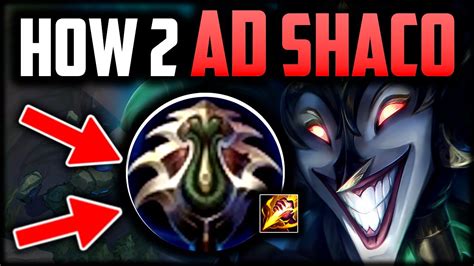 How To AD Shaco CARRY For Beginners Best Build Runes Shaco Guide