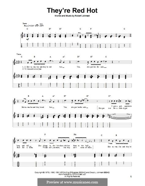 They re Red Hot Eric Clapton por R L Johnson Partituras on músicaNeo