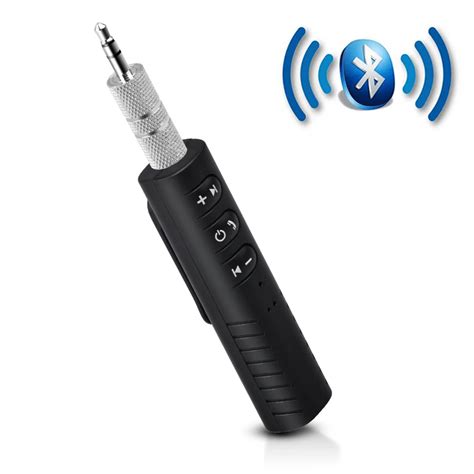 웃 유ihens5 Clip-on Wireless Bluetooth Receiver ≧ 3.5mm 3.5mm Jack ...