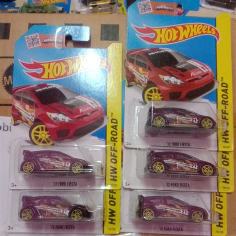 Hot Wheels Ford Fiesta Hotwheels Hw Raceteam Ford Fiesta Shopee Malaysia