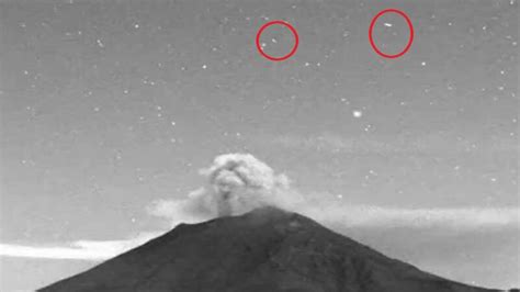 Volcán Popocatépetl Graban Presuntos Ovnis Unotv