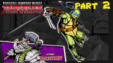 Ninja Turtles Game Time Ps4 Tmnt Mutants In Manhattan Part 2