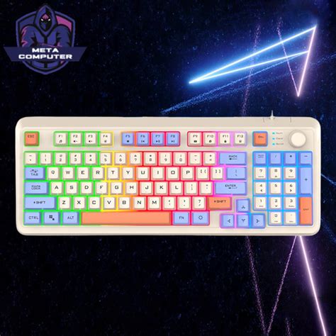 K82 Teclado Gamer RGB Leve Hot Swap 94 Teclas Para Notebook Shopee Brasil