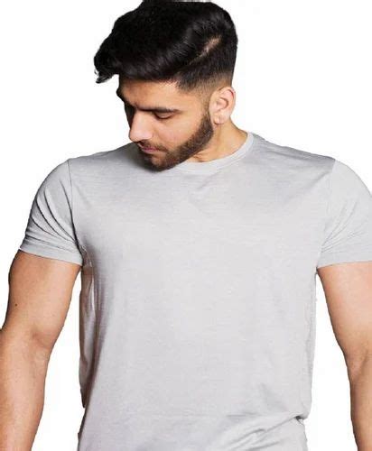 Fidato Mens Half Sleeves Round Neck T Shirt Men Crew Neck T Shirt