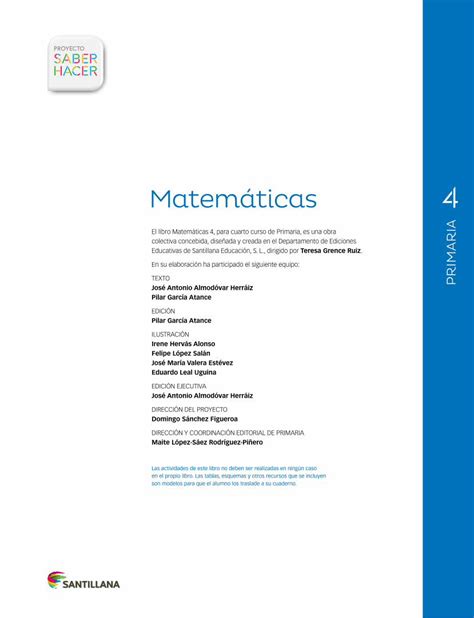 PDF Matemáticas PDF fileEl libro Matemáticas 4 para cuarto curso