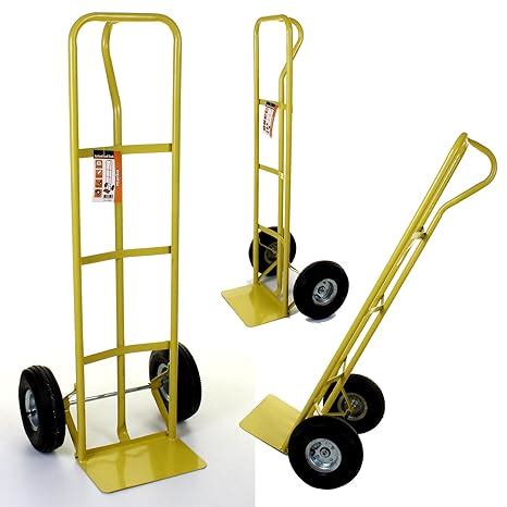 Lb Heavy Duty Hand Trolley Industrial Sack Truck Barrow Kg Cart