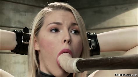 Pale Blonde Bound Slut Fuck Big Cock