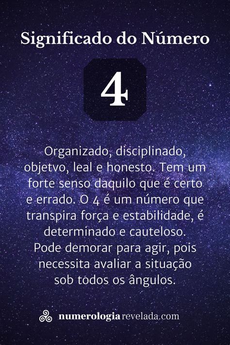 Qual O Significado Do Número 4