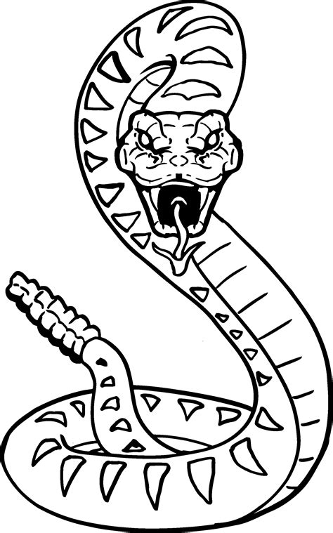 Rattlesnake Clipart Black And White Free Download On Clipartmag