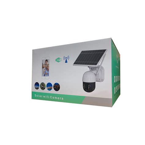 Ripley Camara De Seguridad Ip Wifi Fhd Panel Solar Vision Nocturna