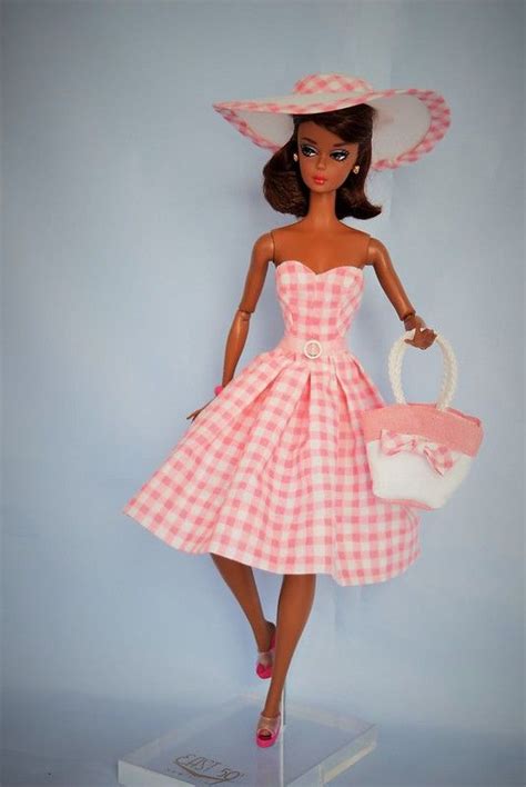 Sew A Barbie Movie Gingham Doll Dress Artofit