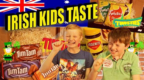 Irish Kids Taste Test Australian Snacks 2016 Youtube