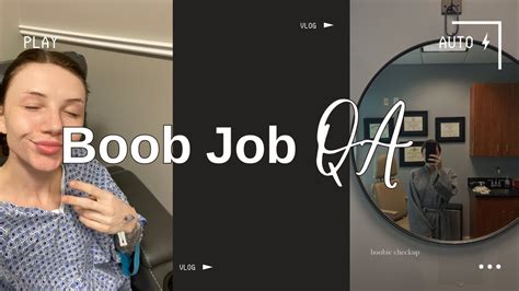 I GOT A BOOB JOB QA And Personal Recovery Journey YouTube