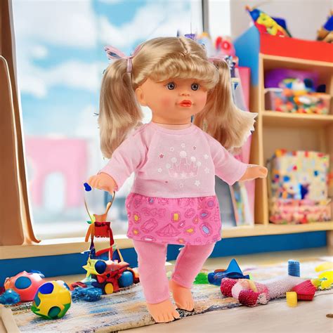 Кукла для девочки Лера Карапуз говорящая интерактивная 36 см - купить с ...