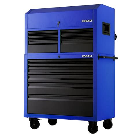 Kobalt 41-in W x 63.4-in H 12 Ball-bearing Steel Tool Chest Combo ...