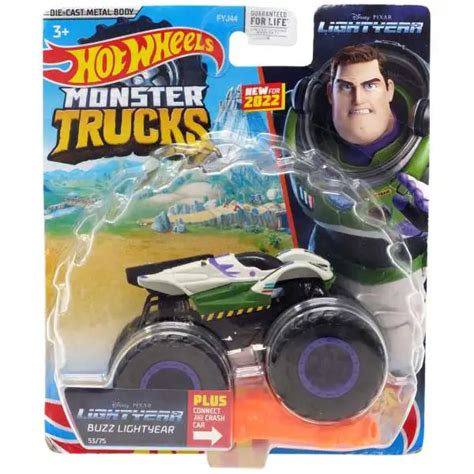 Hot Wheels Monster Trucks Buzz Lightyear Vehicle Mattel Toys ToyWiz