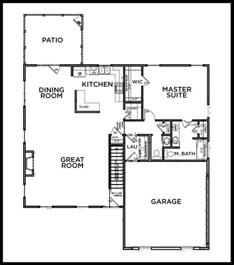 House Plans Master Bedroom Behind Garage Resnooze