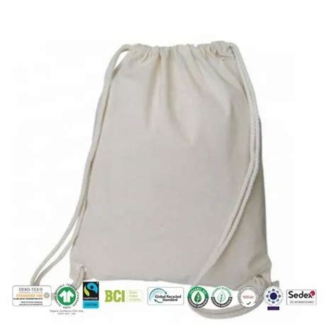 eco cotton drawstring bag  rs piece     erode