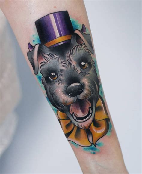 19 Schnauzer Tattoo Ideas The Dogman