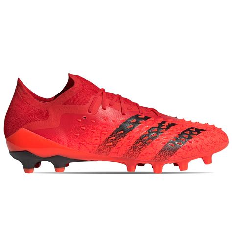 Botas Adidas Predator Freak Low Fg Rojas Futbolmania