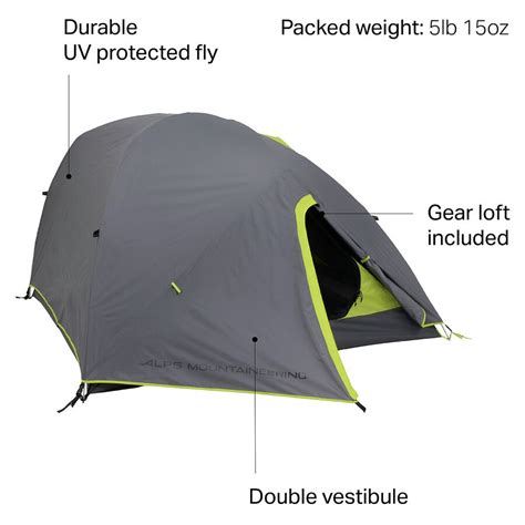 ALPS Mountaineering Greycliff 2 Tent: 2-Person 3-Season | Backcountry.com