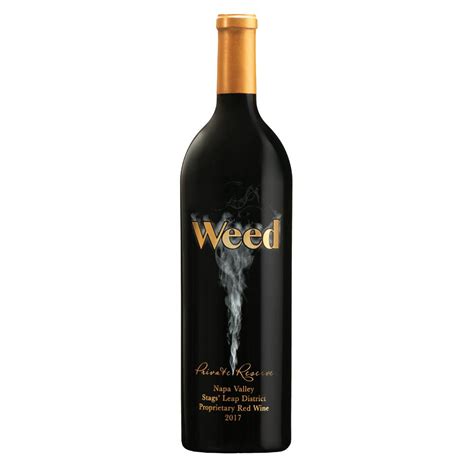 Weed Cellars Private Reserve Napa Valley Stags Leap District Propri