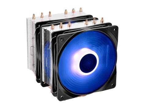 DEEPCOOL Neptwin RGB Multiple RGB Modes 6 U-shaped Heatpipes & Twin ...