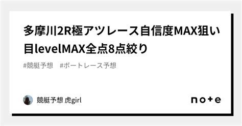 ⚠️多摩川2r⚠️極アツレース🔥🔥自信度max🔥🔥狙い目levelmax🔥🔥全点8点絞り🔥｜競艇予想 虎girl 🐯