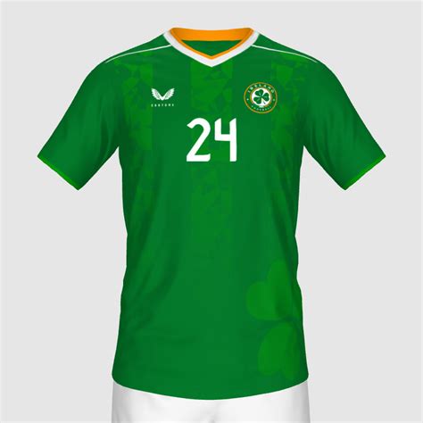 Ireland X Castore 2024 Home Concept FIFA Kit Creator Showcase