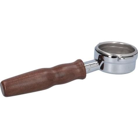 Naked Portafilter Walnut E Prosumer Coffee Machines