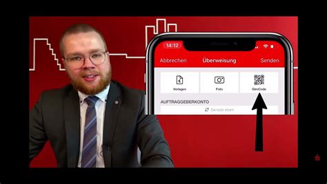 Überweisung ausfüllen mit der Sparkassen App YouTube