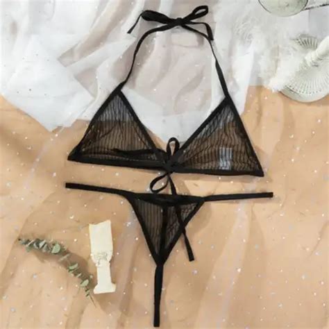 Micro Mini String Bikini Sheer Aliexpress