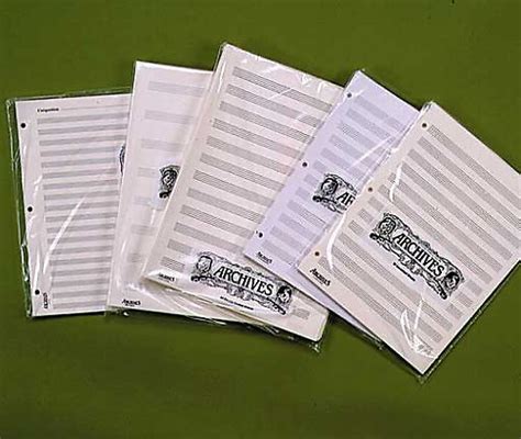 Archives Music Sheets 8 Stave 24 Sheets Title Reverb