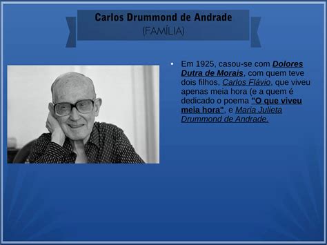 Biografia Carlos Drummond De Andrade - 9