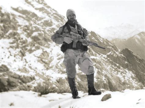 On A Snow Covered Mountain In Afghanistan John Chapman Made A Heroic