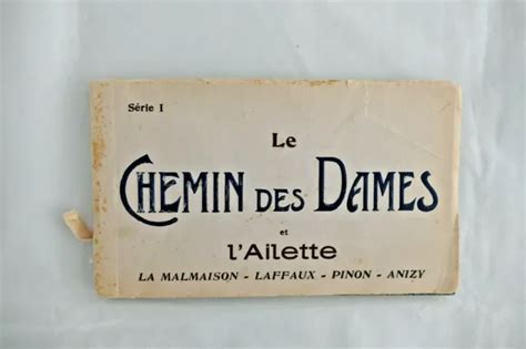 Cpa Le Chemin Des Dames Et L Ailette Carnet De Cartes Postales