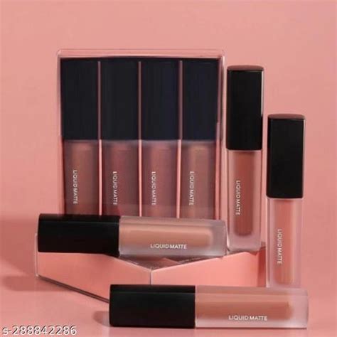 Liquid Matte Mini Lipstick Nude Edition 8 Ml Pack Of 4