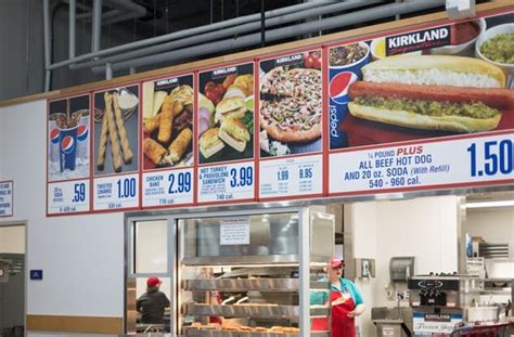 Costco Food Court Menu Uk