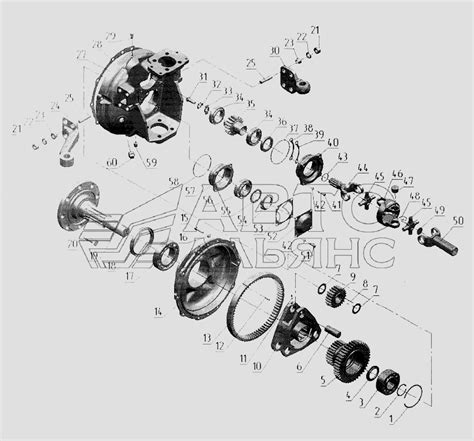 ШАРНИР МТЗ-1221,1523 РЕДУКТОРА КОНЕЧНОЙ ПЕРЕДАЧИ СДВОЕННЫЙ В СБОРЕ 1520 ...