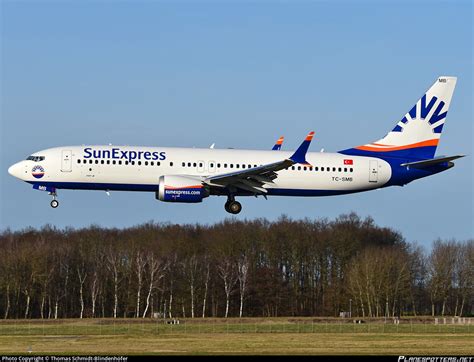 TC SMB SunExpress Boeing 737 8 MAX Photo by Thomas Schmidt Blindenhöfer