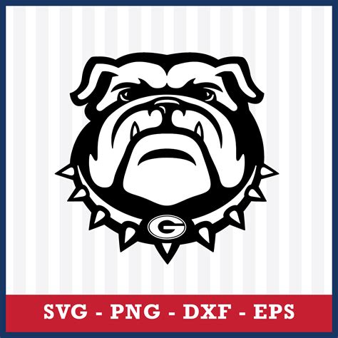 Georgia Bulldogs Logo Outline Svg, Georgia Bulldogs National | Inspire Uplift