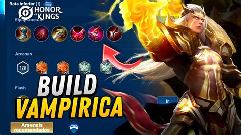 HOU YI VAMPIRICO FUNCIONA MUITO BEM EM HONOR OF KINGS YouTube