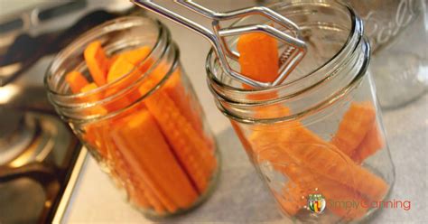 Canning carrots at home make for really quick meals. Heat and serve!